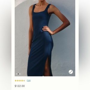 Beyond Yoga Navy Blue Dress